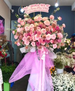 Hoa Đưa Lời Chúc: Kệ Hoa Cho Ngày Khai Trương
