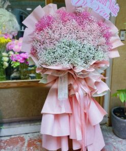 Nở Hoa Cùng Sự Thành Công: Kệ Hoa Khai Trương Tạo Ấn Tượng Mạnh
