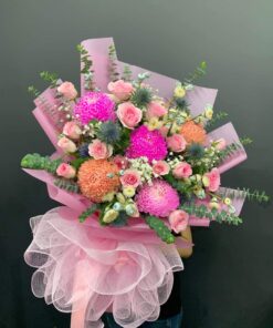Tạo Nên Nghệ Thuật: Bó Hoa Tươi Độc Đáo