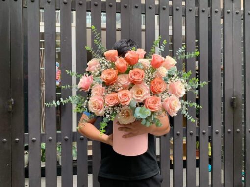 Hoa Tươi Trong Giỏ - Tặng Tình Yêu, Tặng Hạnh Phúc