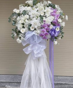 Kệ Hoa Chia Buồn Phong Cách Hiện Đại