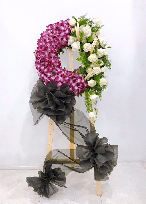 Lẵng Hoa Viếng (09)