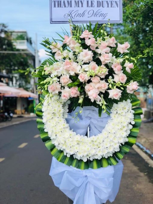 Kệ Hoa Viếng Gửi Lời Chia Buồn(06)