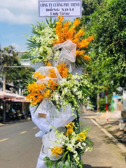 Kệ Hoa Viếng Gửi Lời Chia Buồn(02)