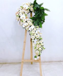 Lẵng Hoa Viếng Gửi Lời Chia Buồn