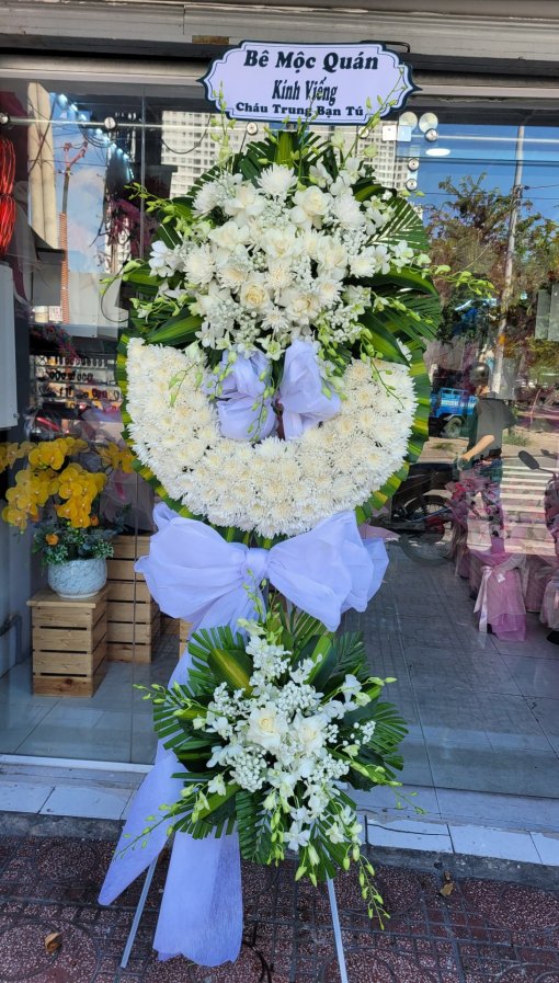 Kệ Hoa Viếng hiện đại 01