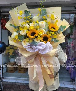 Bó hoa sinh nhật đẹp tặng bạn, tặng người thân